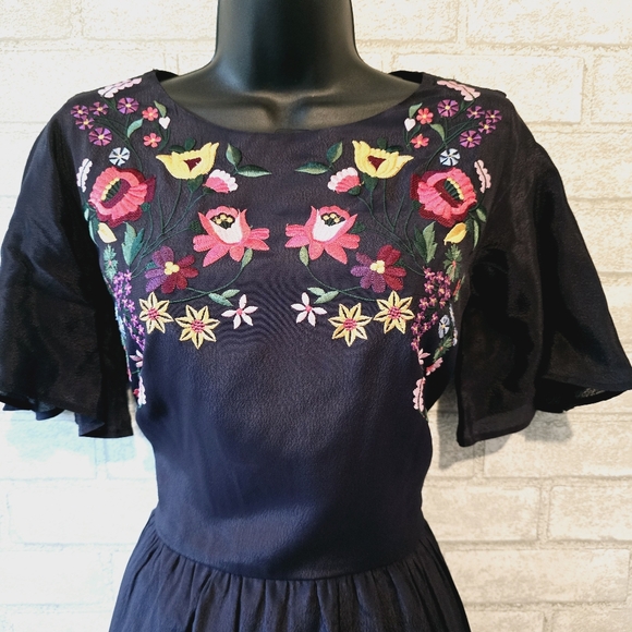 French Connection Alice Drape Dress - Picture 4 of 11